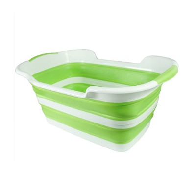 40010513  Baby Folding Bath Tub  Baby Portable Collapsible Bathing Tub Foldable Shower Basin for Infants Kids